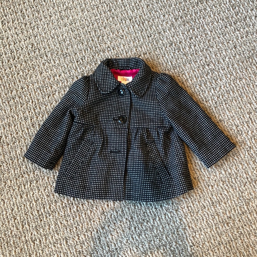 Circo Black and white coat